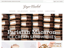 Tablet Screenshot of gingerelizabeth.com